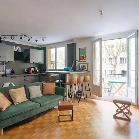 Cosy 1bd Apart With Balcony For 4 Parigi