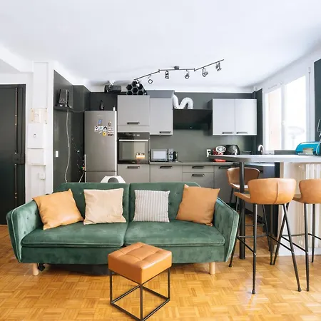 Cosy 1bd Apart With Balcony For 4 * Parigi