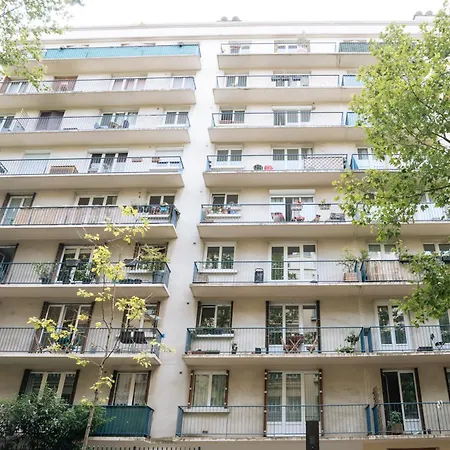 Appartamento Cosy 1bd Apart With Balcony For 4 Parigi